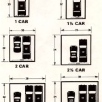 1 1 2 Car Garage Dimensions