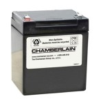 Battery For A Chamberlain Garage Door Opener