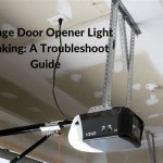 Chamberlain Garage Door Opener Light Flashing