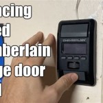 Chamberlain Garage Door Opener Wall Button Not Working