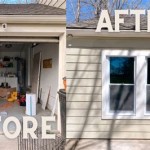 Converting A Garage Door Into A Wall