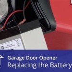 Craftsman Garage Door Opener Battery Replacement