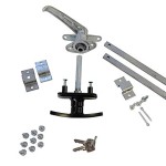 Garage Door Lock Bar Assembly