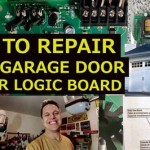 Garage Door Logic Board Replacement