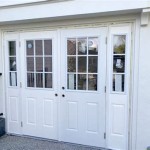 Garage Door Replaced With French Door