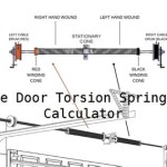 Garage Door Spring Size Calculator