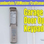 How To Install A Keypad For Garage Door