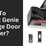 How To Reset The Garage Door Remote