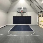 Indoor Basketball Court In Garage