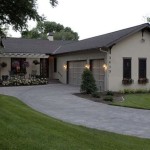 L Shaped House With Garage