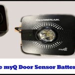 Myq Garage Door Sensor Battery Replacement