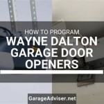 Wayne Dalton Garage Opener Programming